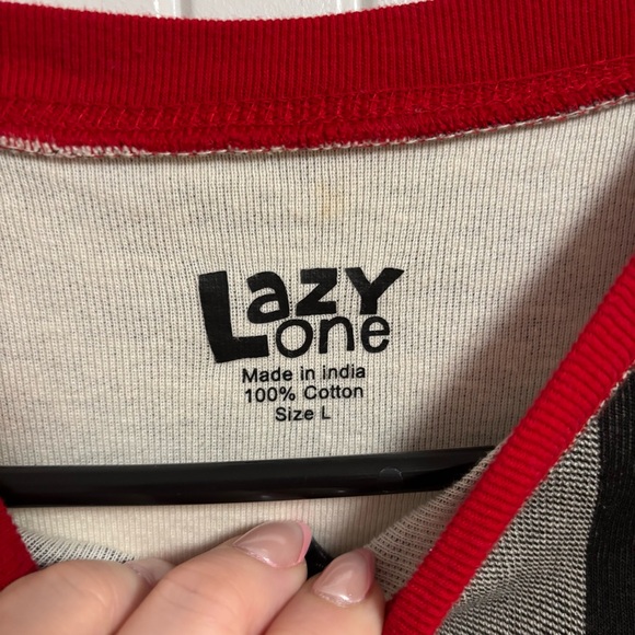 Lazy One Tailgate Adult Onesie Pajamas Falpjack Size Large Unisex - Picture 8 of 8